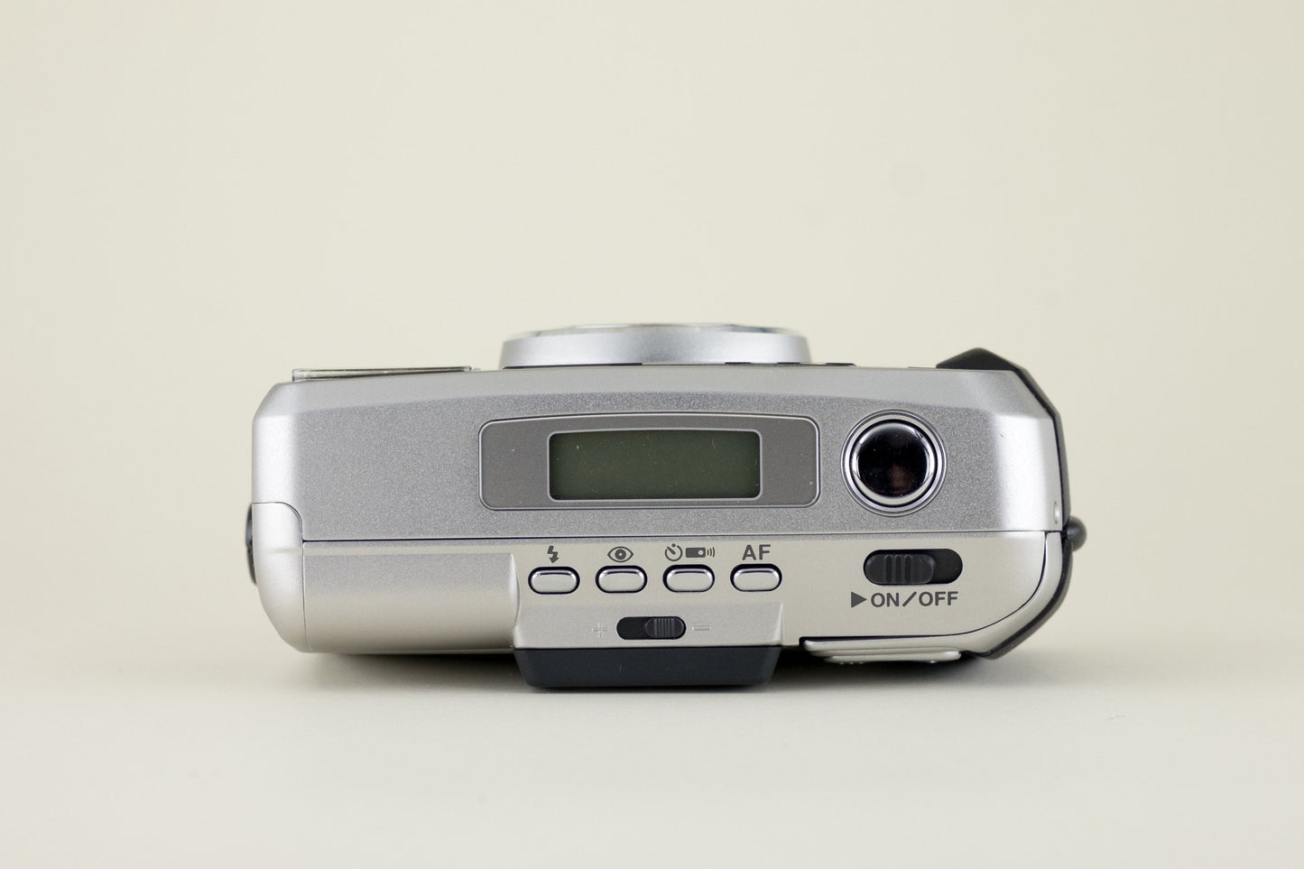 Pentax Espio 120 Mi Zoom | 1990's 35mm Analog Compact Film Camera with 38-120mm Zoom | Body With Titanium Finish