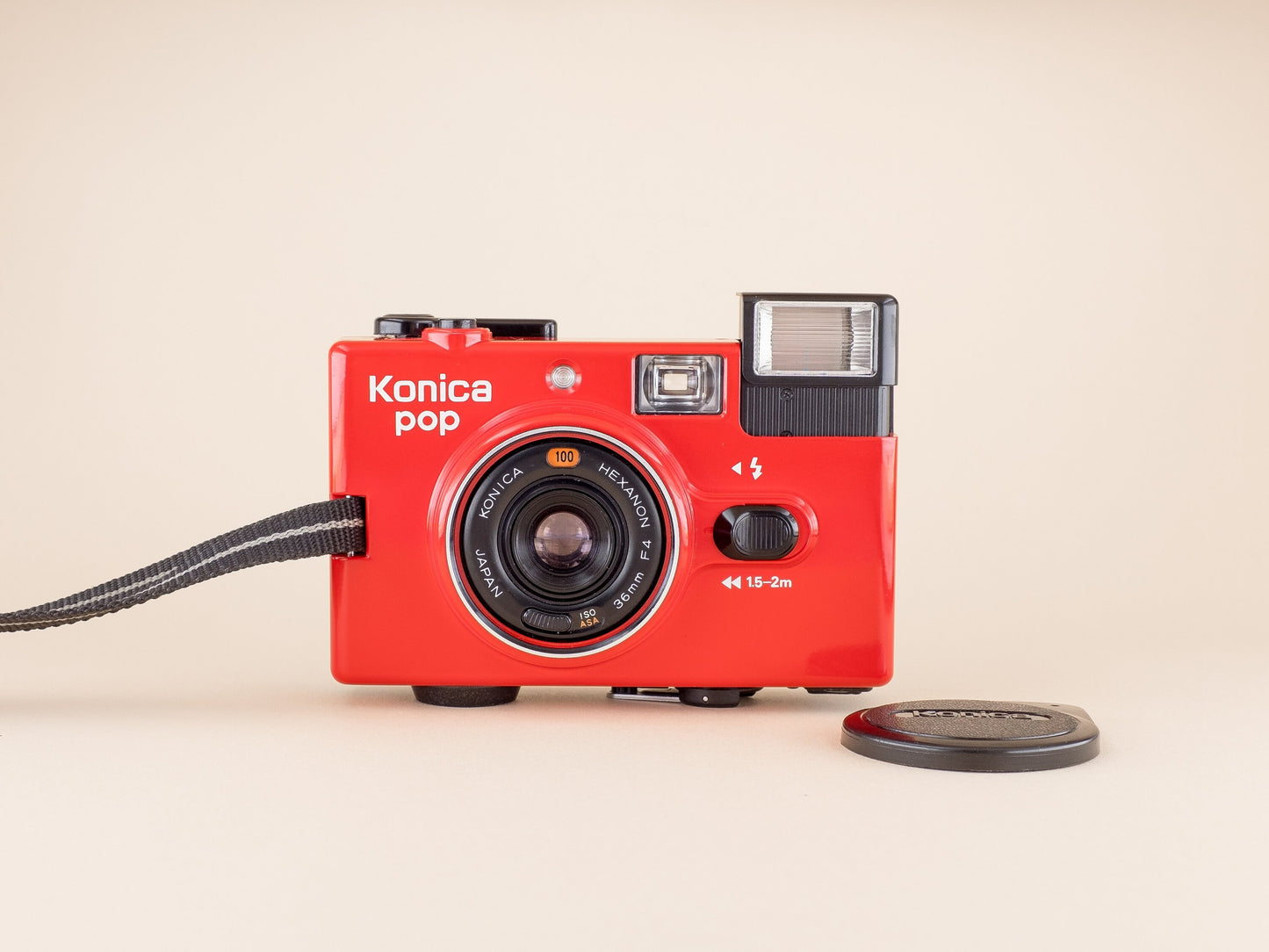 Konica POP | Vintage 1980's Analogue Film Camera | The Perfect Party Camera | With Original Packaging and Case