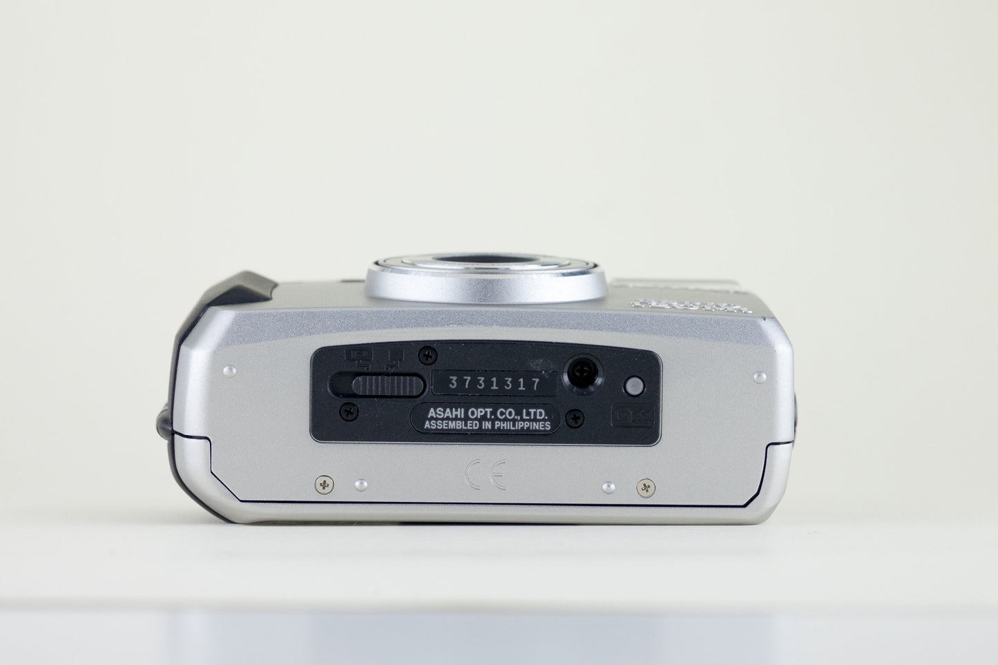 Pentax Espio 120 Mi Zoom | 1990's 35mm Analog Compact Film Camera with 38-120mm Zoom | Body With Titanium Finish
