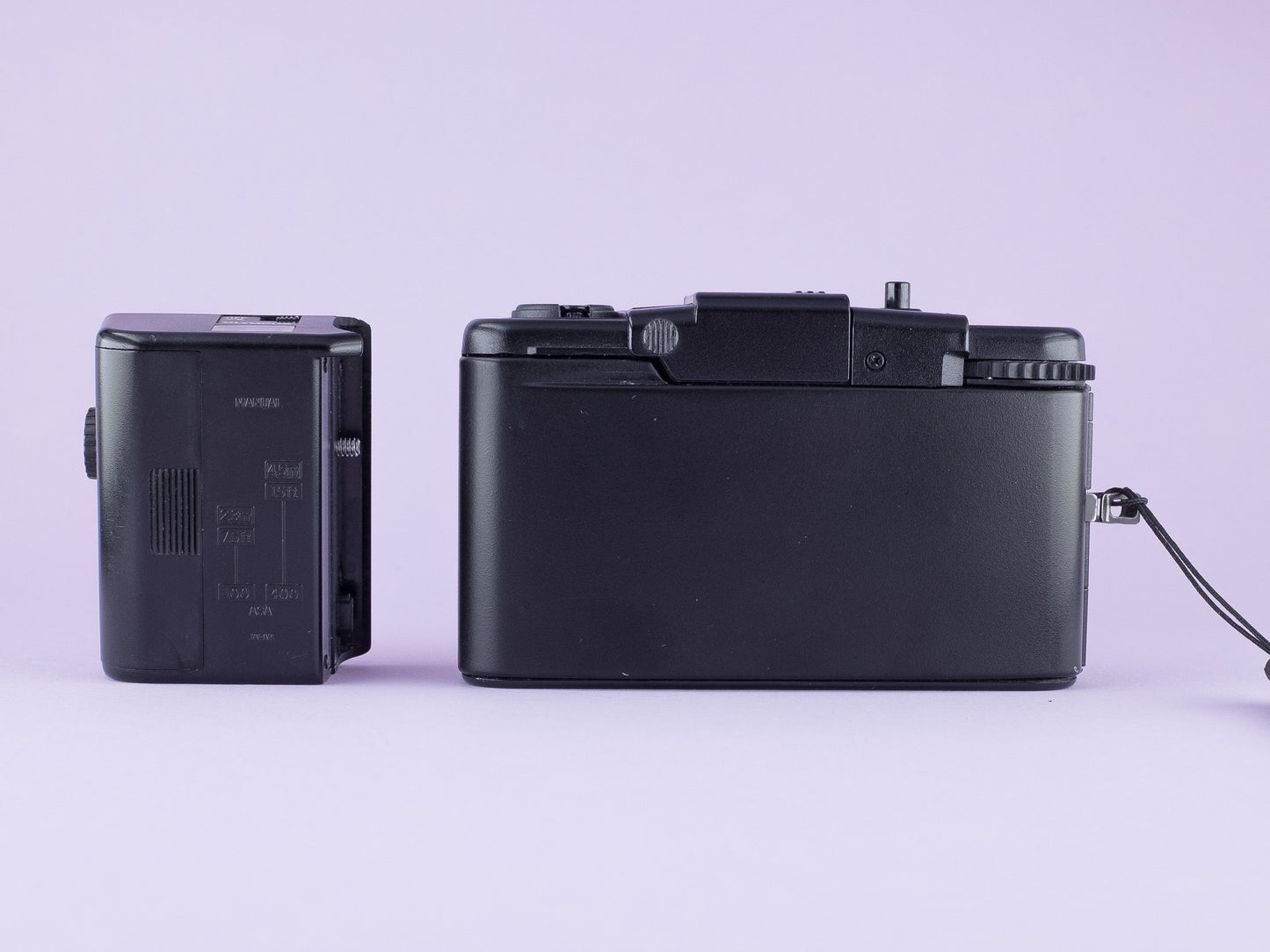Olympus XA1 with the A9M Flash | Clamshell Design Compact Camera from the 1980's