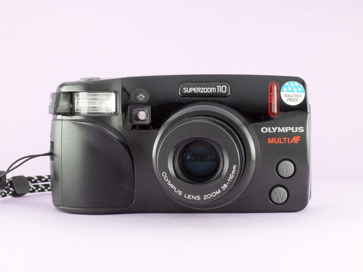 Olympus Superzoom 110 Compact Camera for 35mm Film With Original Case