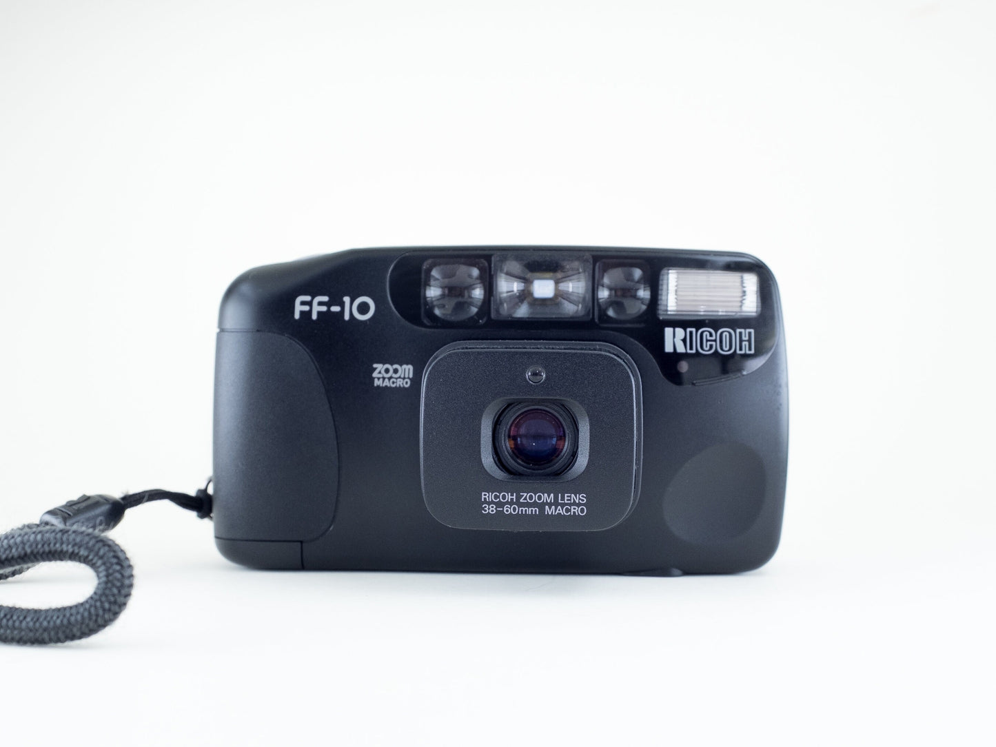 Ricoh FF-10 analog 35mm film camera | Point-and-shoot Zoom Camera | With Original Case | From the 1990's